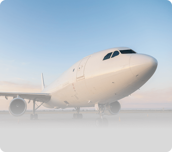 Avion de carga para servicios de transporte mercancias internacional